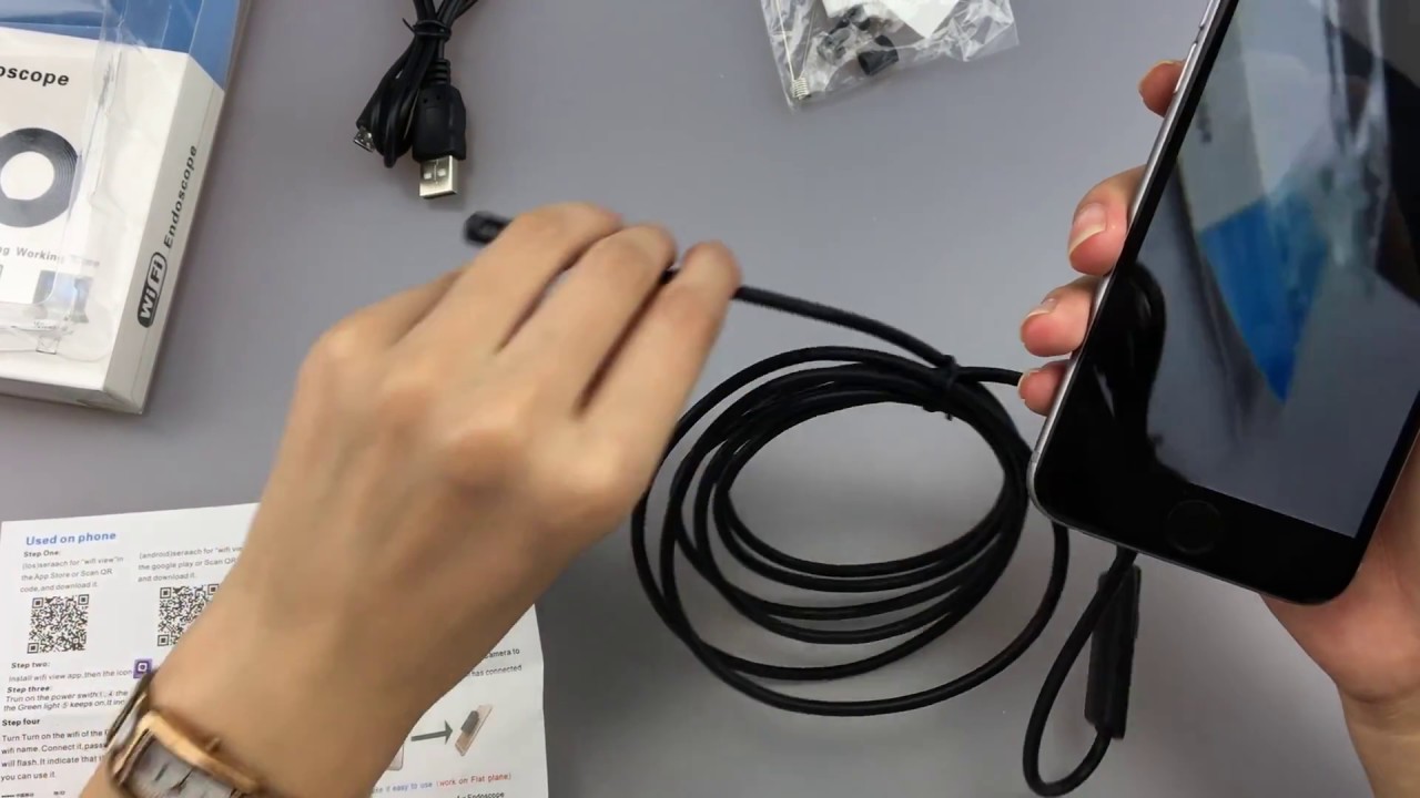 Wifi Endoscope Inspection Camera American Industrial Supplies