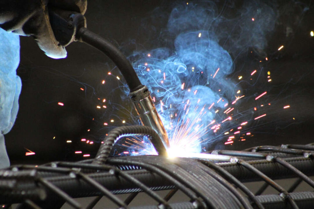 MIG welding mild steel