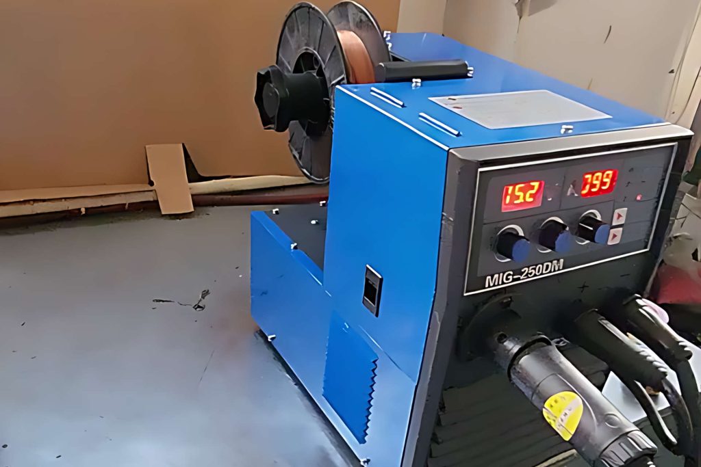 flux core welder with wire feed