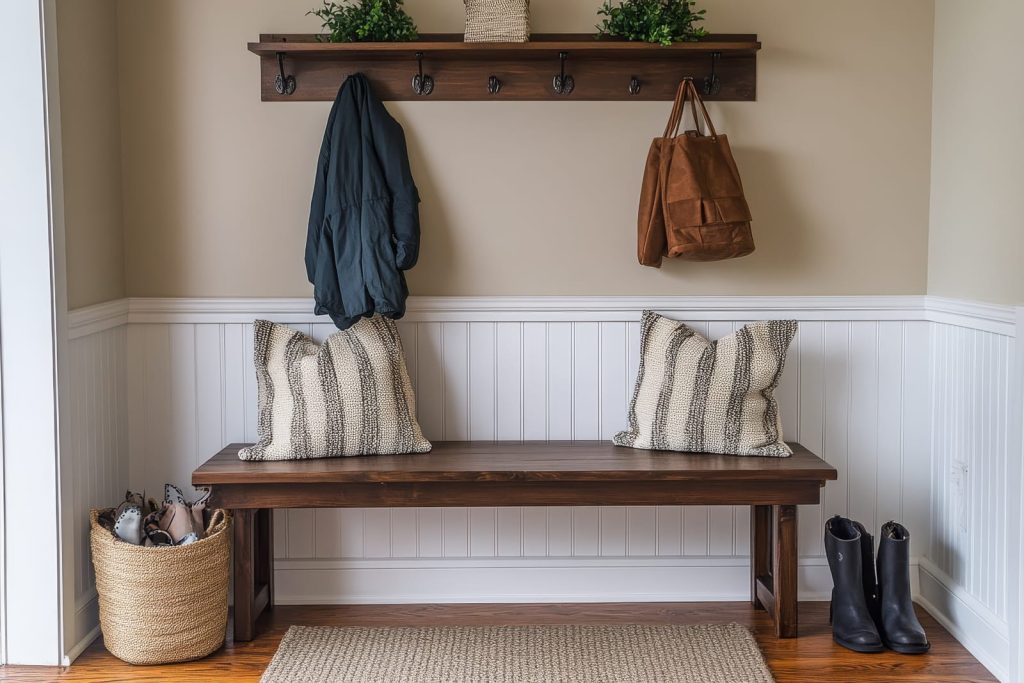 Wall-Mounted Coat Rack